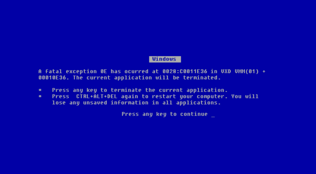Как вызвать BSOD на Windows машине пользователя.